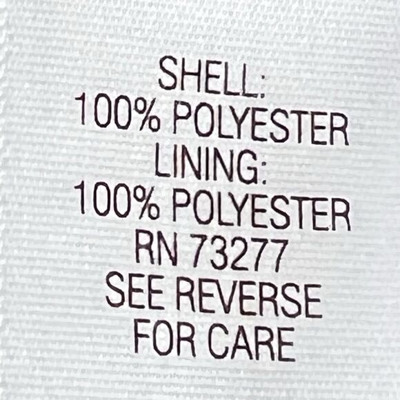 Dana Buchman Sleeveless Shift Dress Sz L Blue Multicolor Print Lined Lightweight - Picture 7 of 7